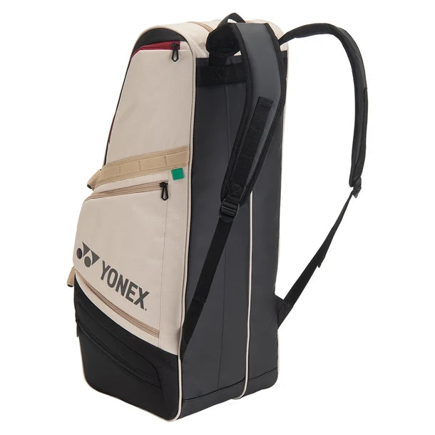 Yonex Gearlogic 6 Pack Tennis Racquet Bag Beige or Black