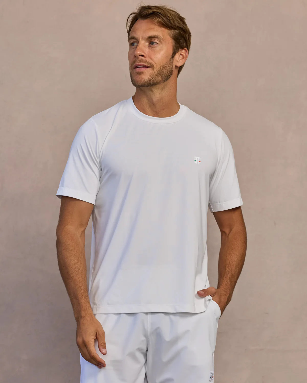 Uomosport Core Crew - White or Beige