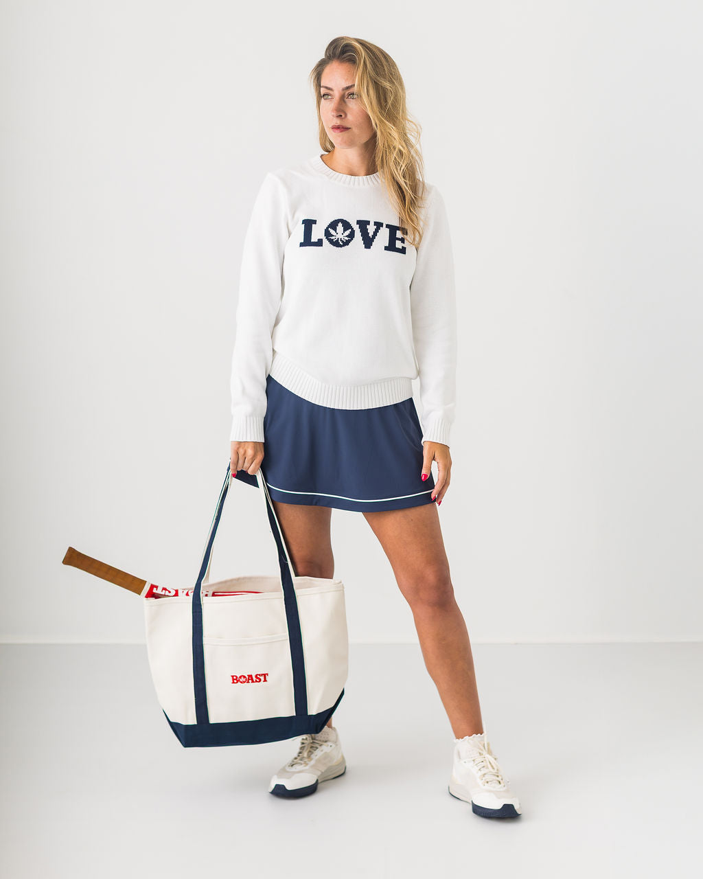 Intarsia "LOVE" Sweater