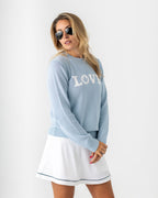 Intarsia "LOVE" Sweater
