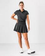 2 in 1 Pleated Skirt