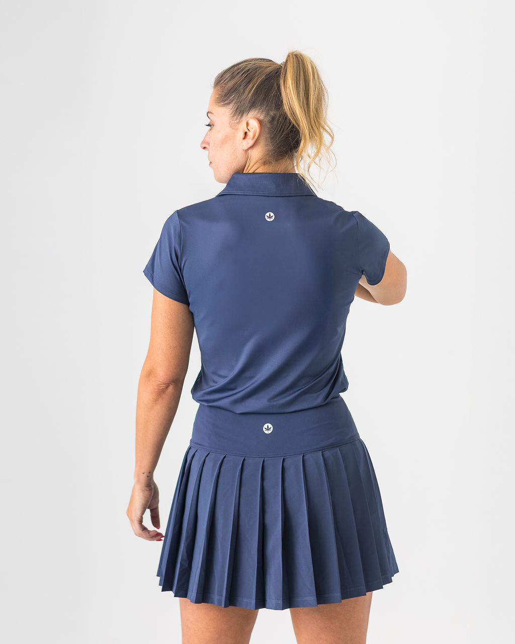 2 in 1 Pleated Skirt