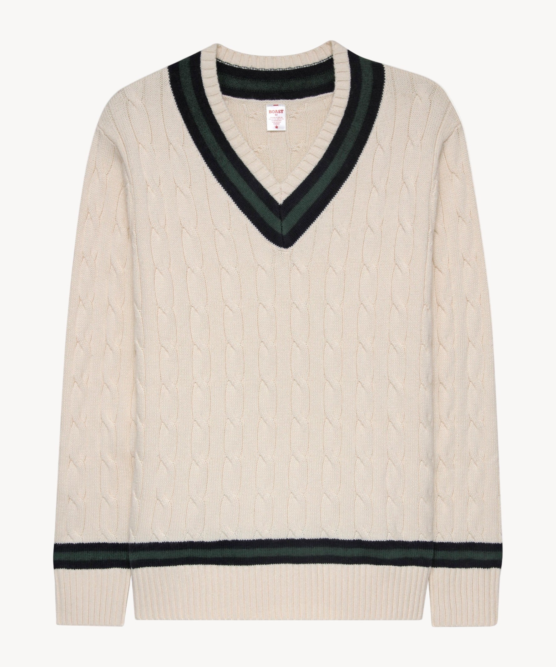 Cable-Knit Sweater