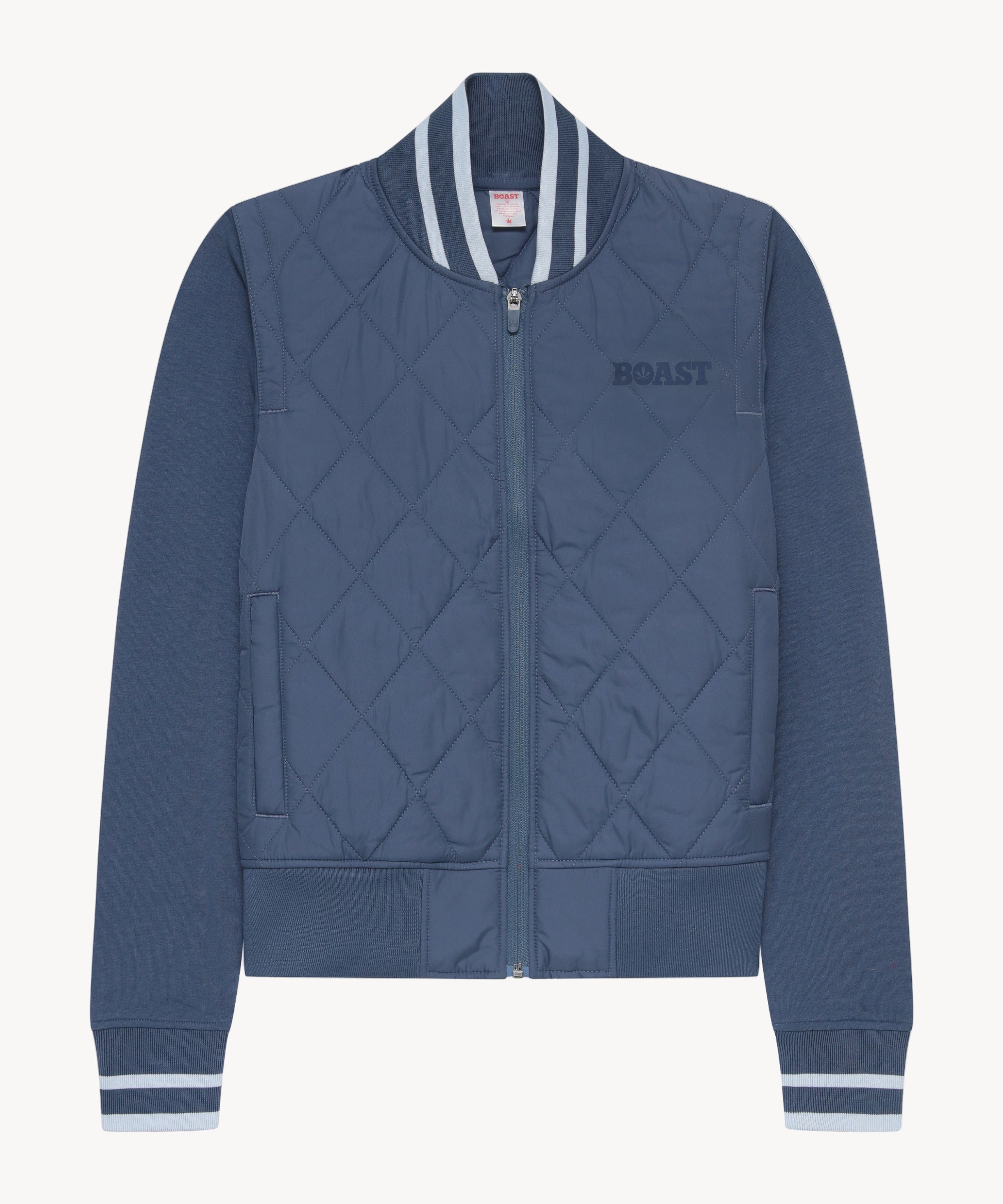 Quilted Varsity Bomber