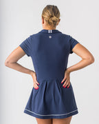 Zipper Tennis Dress