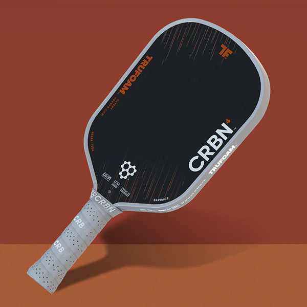 CRBN TruFoam Barrage 4 Hybrid AeroCurve 14mm Pickleball Paddle