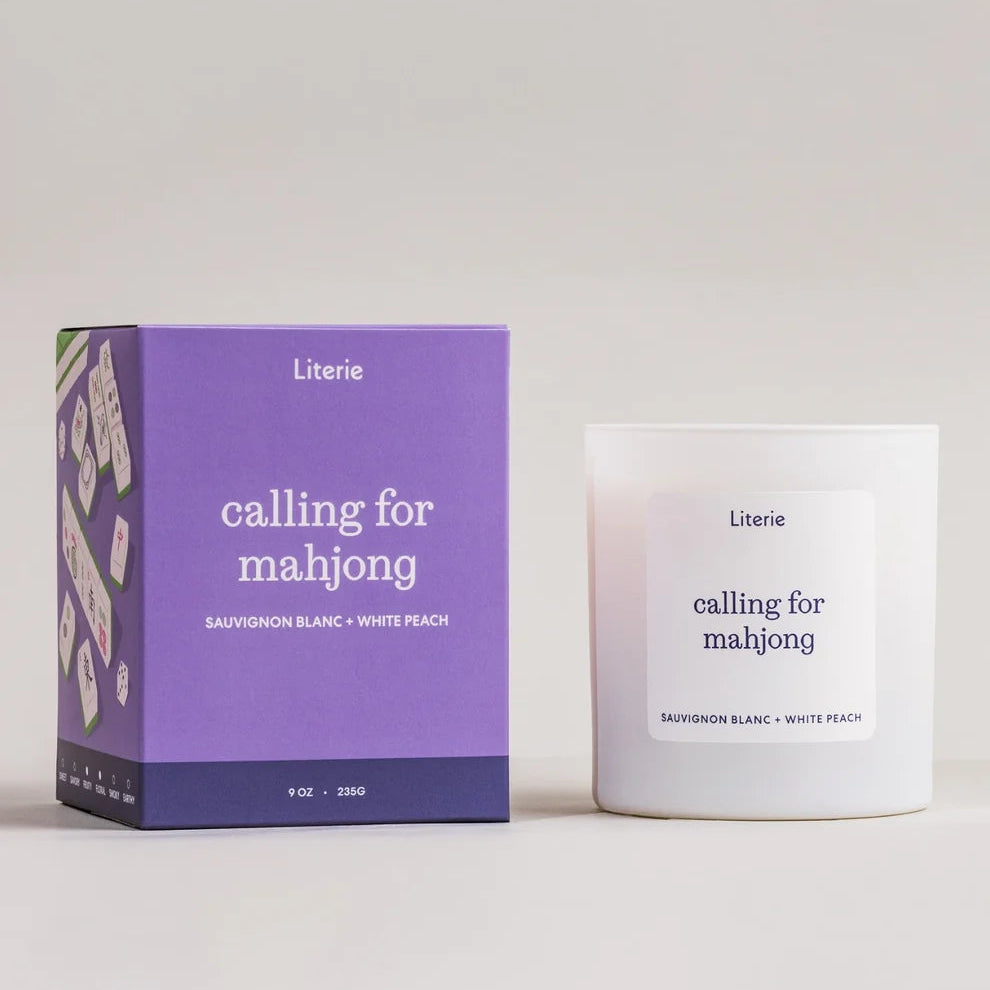 Literie Calling For Mahjong Candle