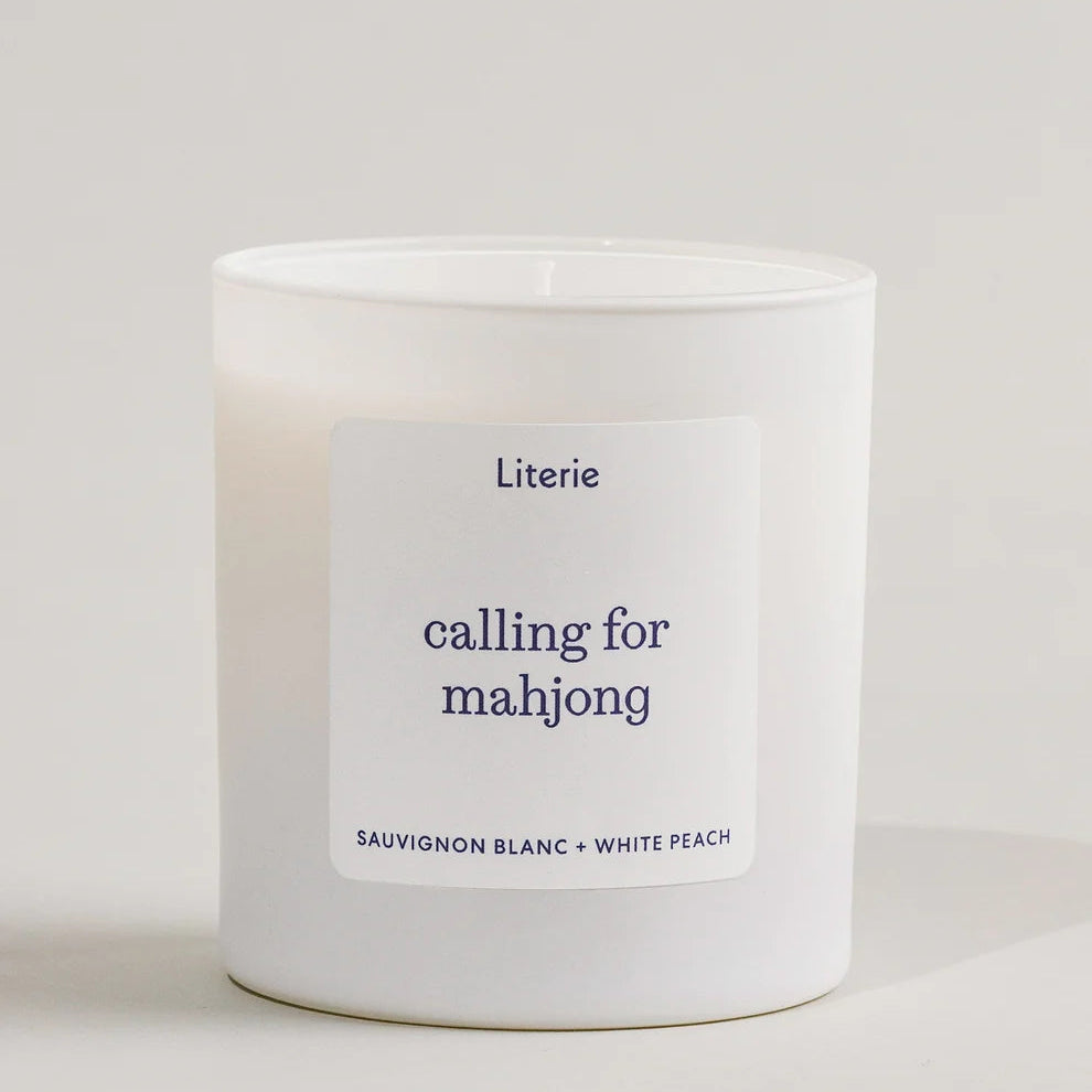 Literie Calling For Mahjong Candle