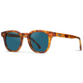 WMP Eyewear 'Clark' - WearMe Pro Men's Saddlewood Tortoise / Laguna Blue Lens