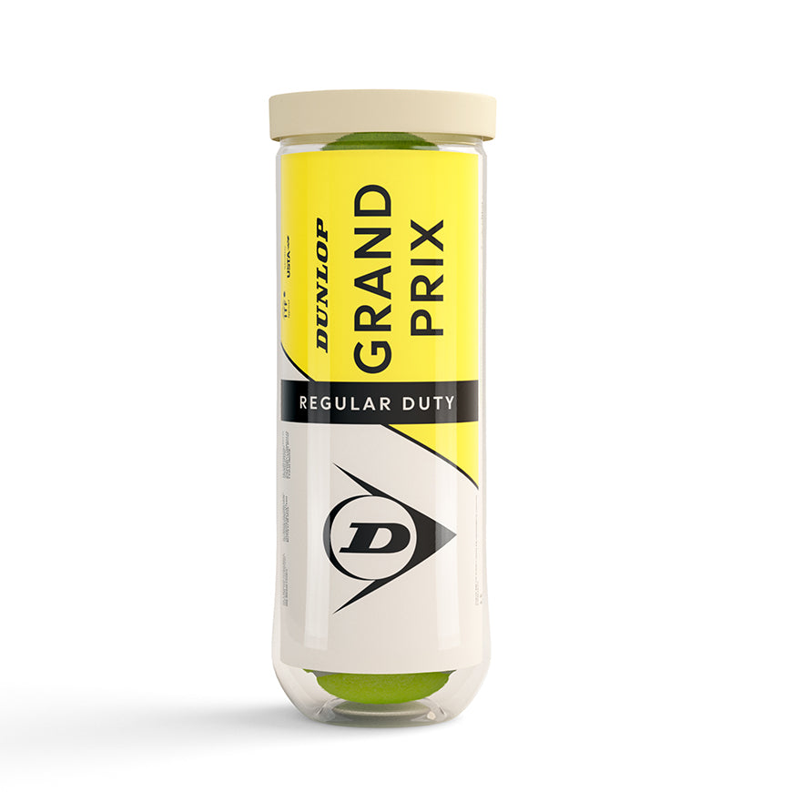 Dunlop Grand Prix Regular Duty Tennis Ball Single Can