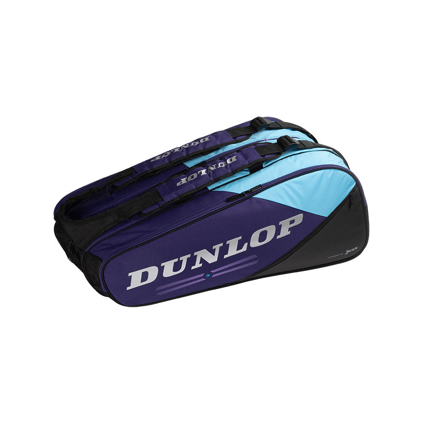 Dunlop FX Performance 12 Racket Bag Black/Blue