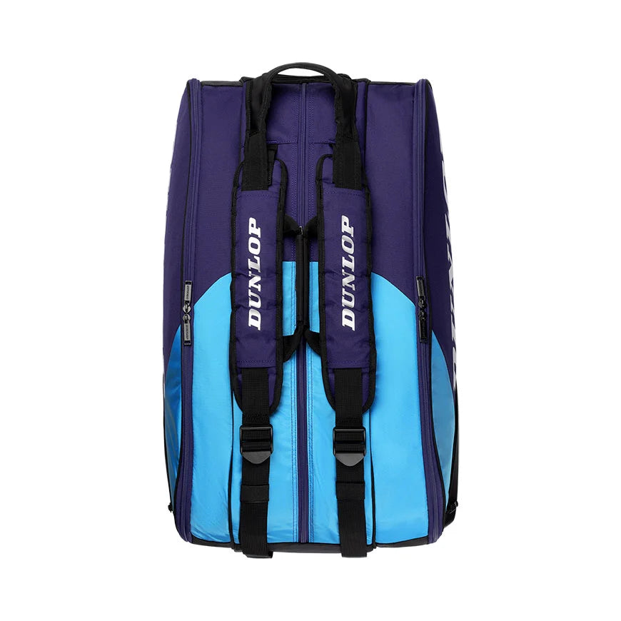Dunlop FX Performance 12 Racket Bag Black/Blue
