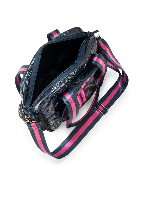 Haute Shore Dill Epic Pickleball Tote - Navy Camo/Pink