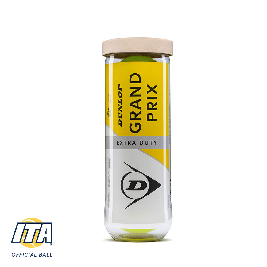 Dunlop Grand Prix Extra Duty Tennis Ball Single Can