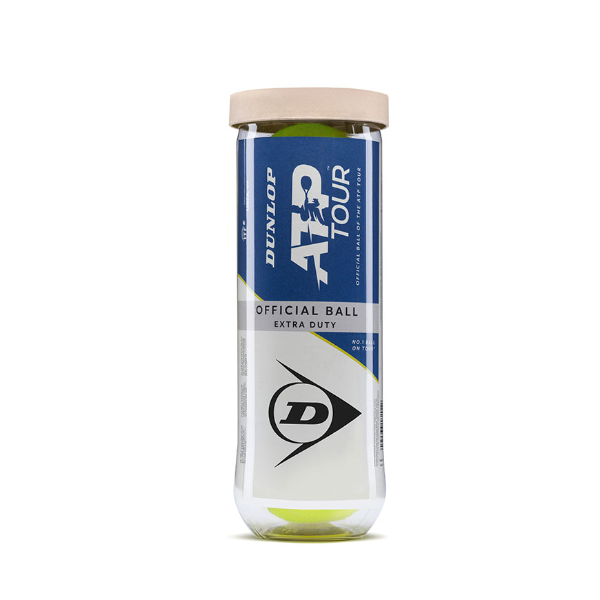 Dunlop ATP Tour Extra Duty Tennis Ball Single Can