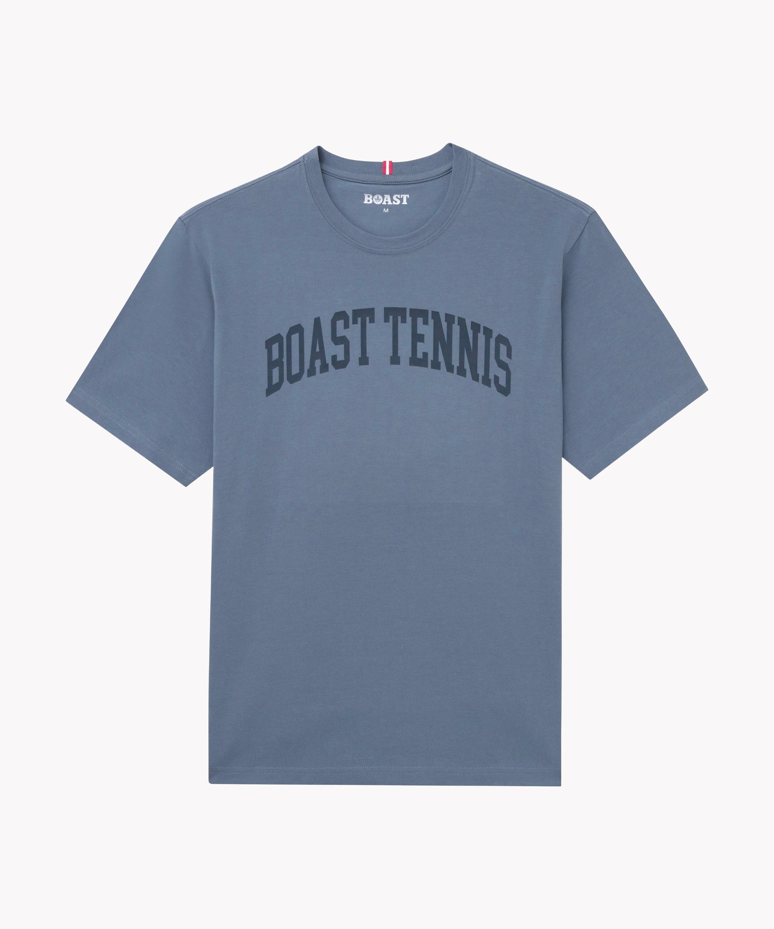 Boast Tennis Tee Grey/Vintage Navy