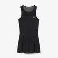 Lacoste Women's Dual Fabric Pleated Stretch Tennis Dress