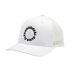 Eleven Social Club - The Circle Trucker Hat - Black/White