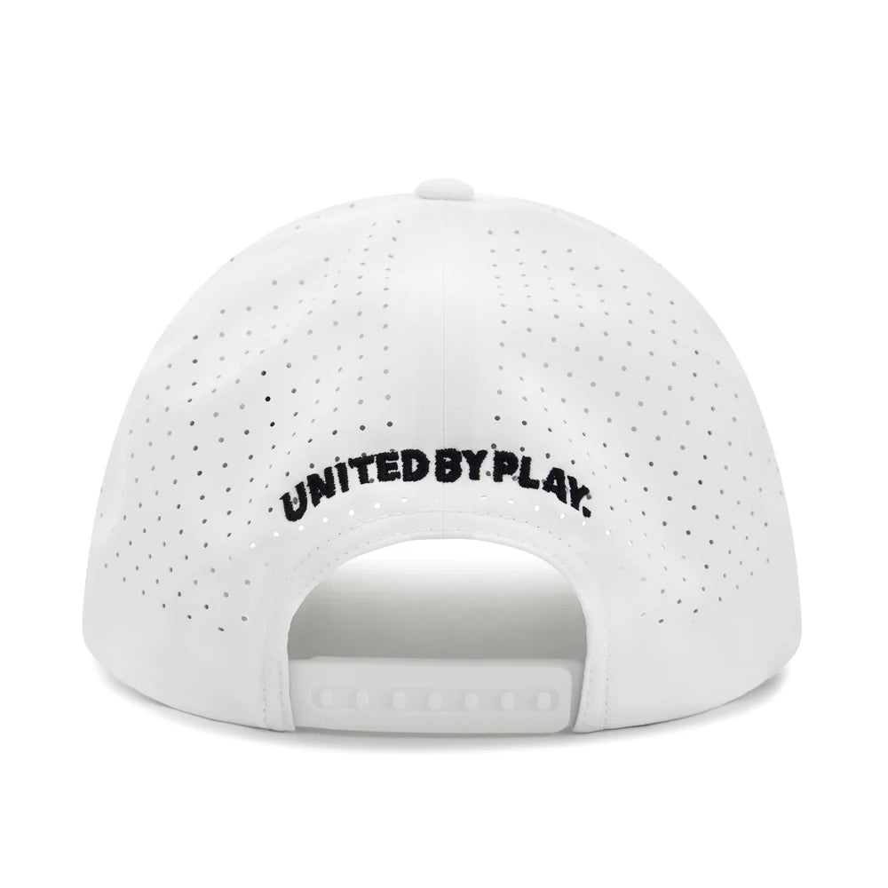 Eleven Social Club - The Icon Ace Performance Hat - Black/White