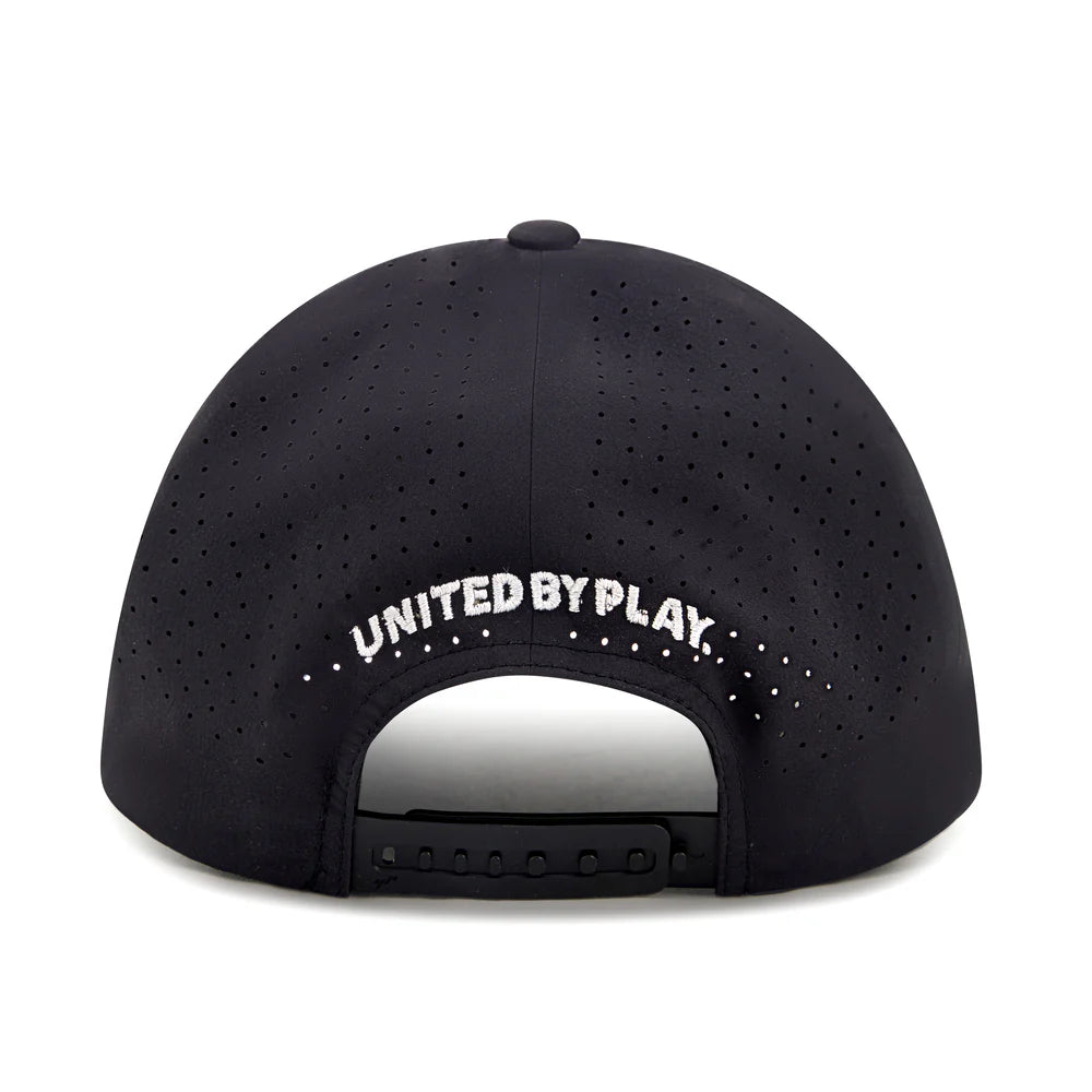 Eleven Social Club - The Icon Ace Performance Hat - Black/White