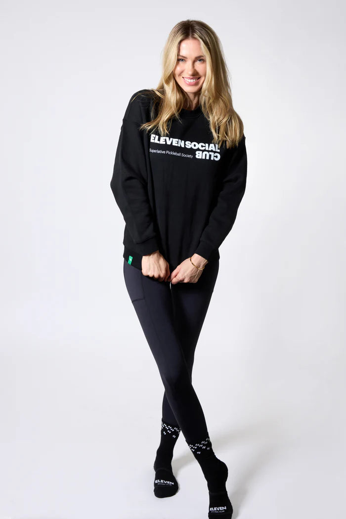 Eleven Social Club - The Inverted Club Pickleball Crewneck