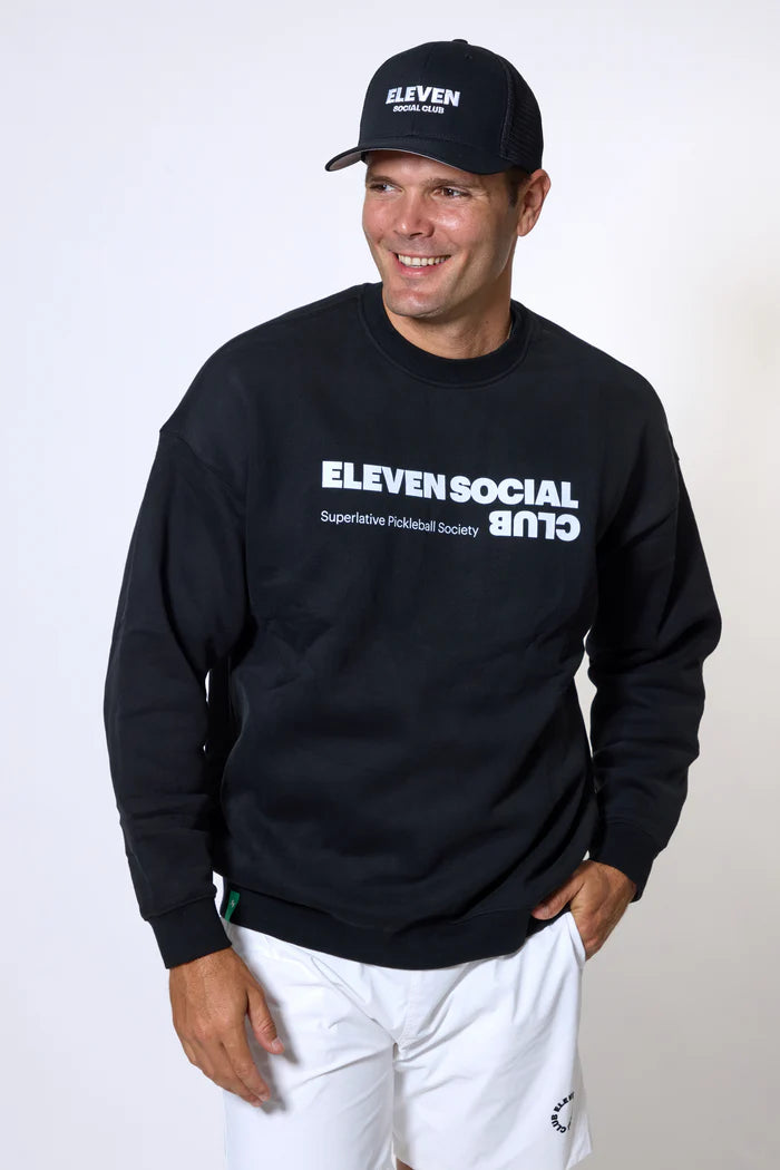 Eleven Social Club - The Inverted Club Pickleball Crewneck