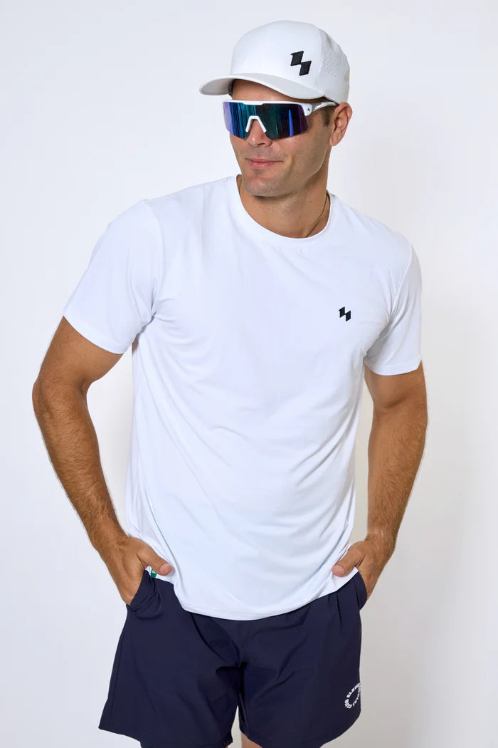 Eleven Social Club - The Icon Ace Performance Hat - Black/White