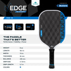 Diadem Edge BluCore Pro 16mm Pickleball Paddle