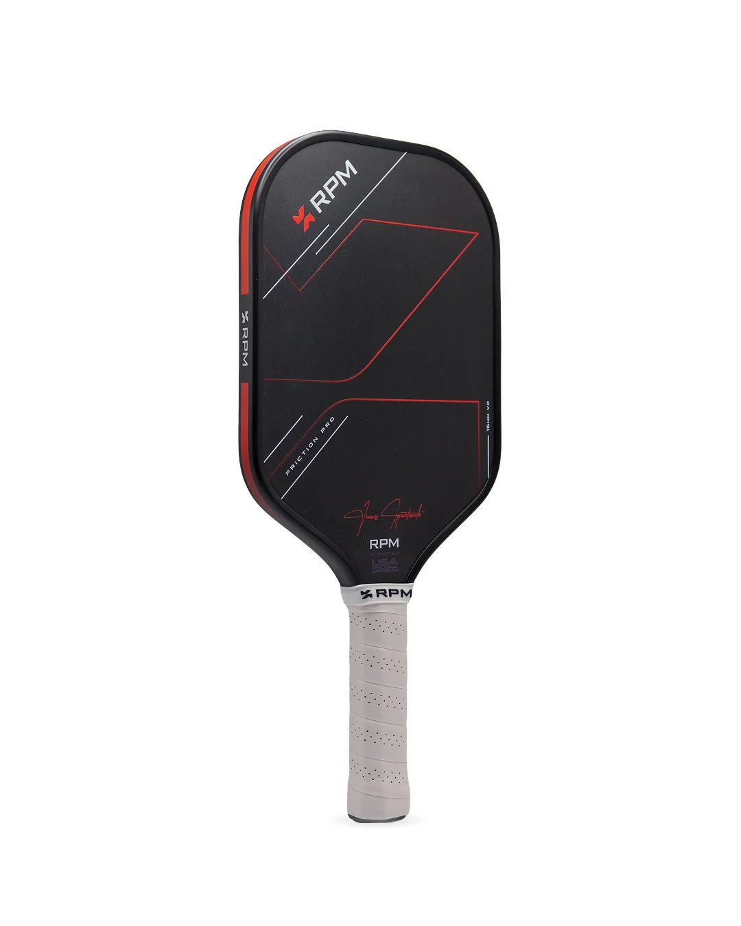 RPM Friction Pro v2 16mm Elongated Pickleball Paddle