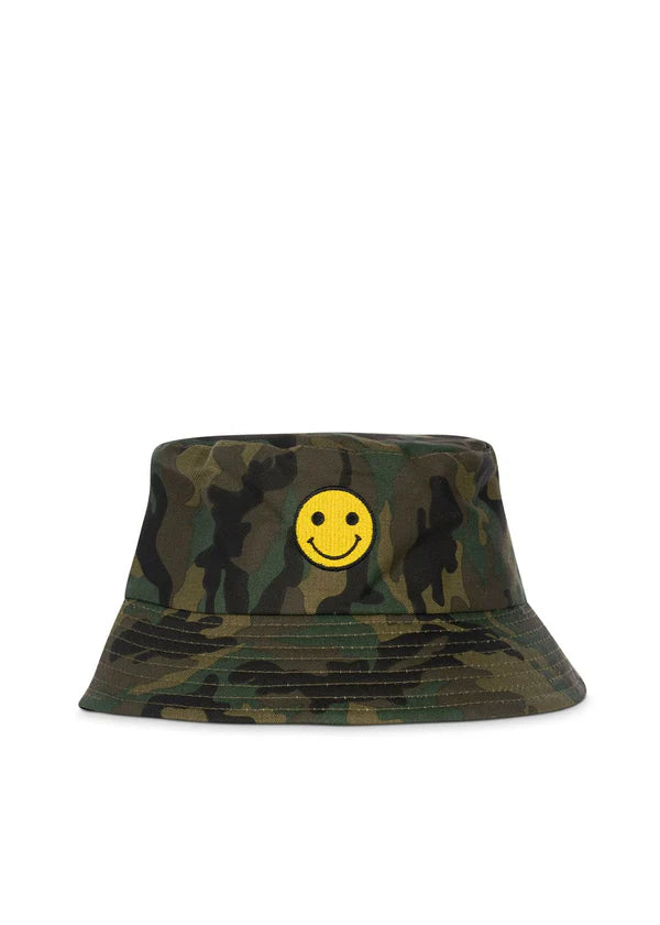 Haute Shore Green Camo Smiley Pier Hat