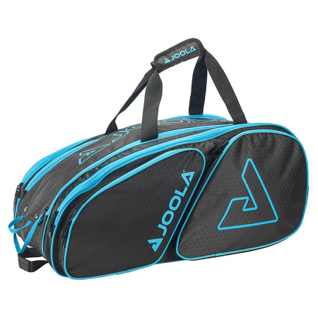 Joola Tour Elite Pro Pickleball Bag Black/Light Blue
