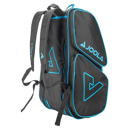 Joola Tour Elite Pro Pickleball Bag Black/Light Blue