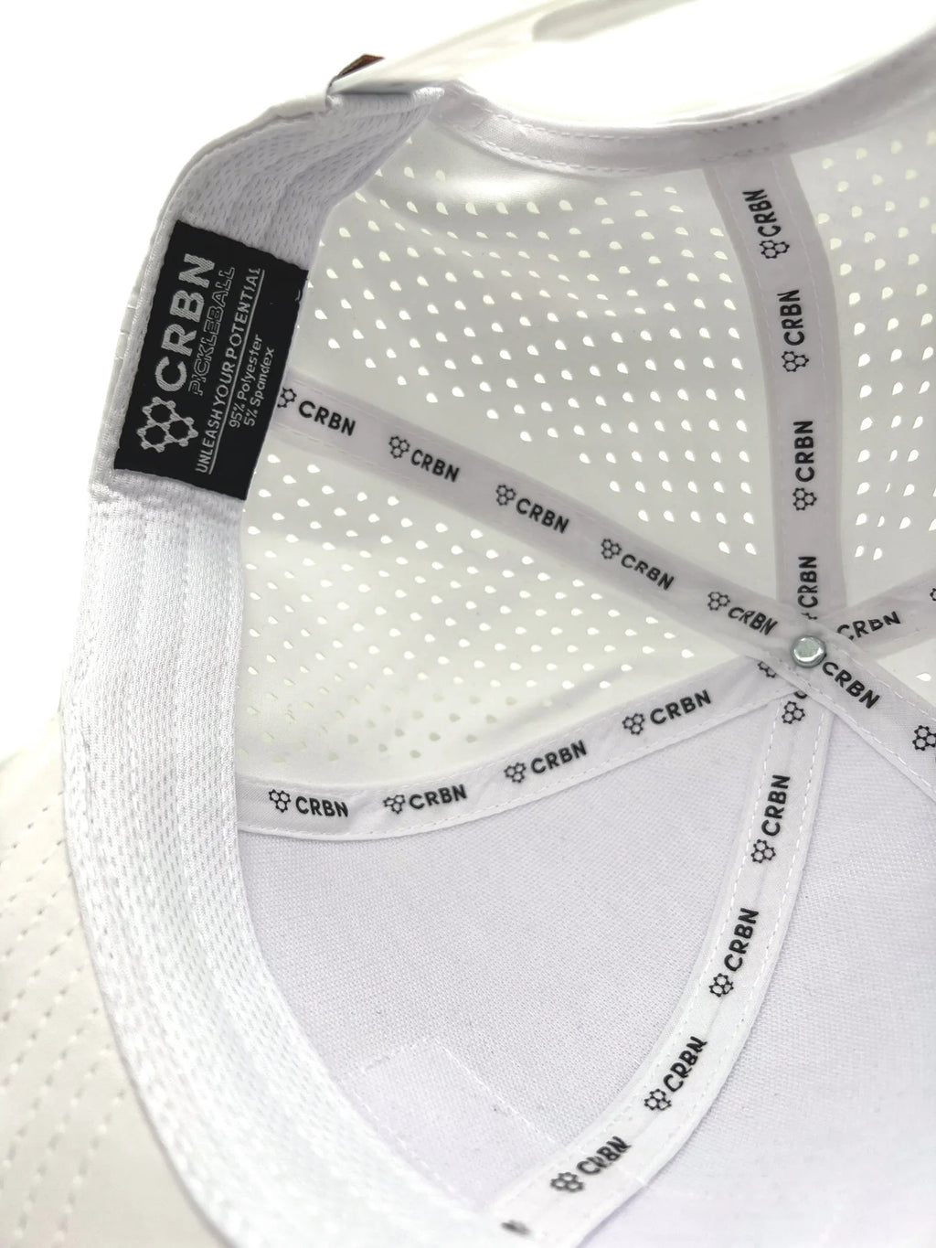 CRBN Quick-Dry Trucker Hat White