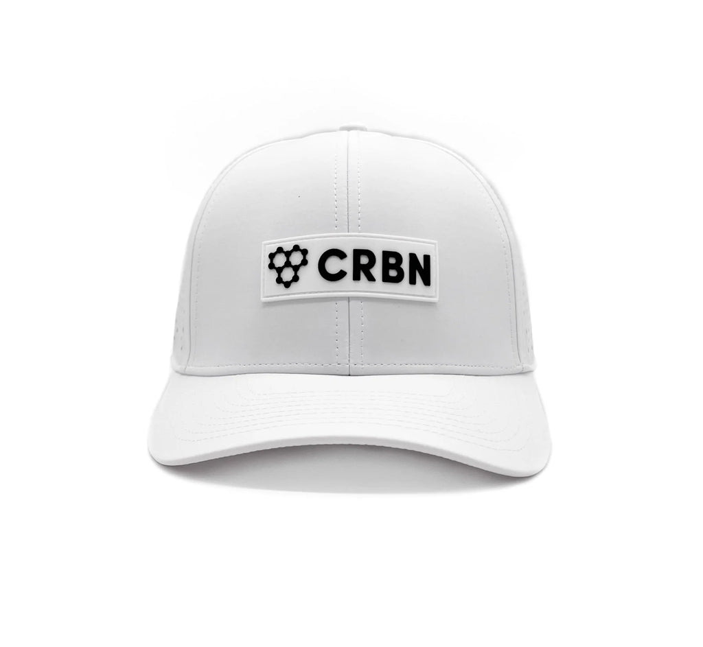 CRBN Quick-Dry Trucker Hat White