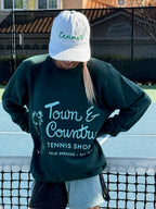 Tennis Cursive Corduroy Hat