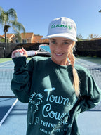 Tennis Cursive Corduroy Hat