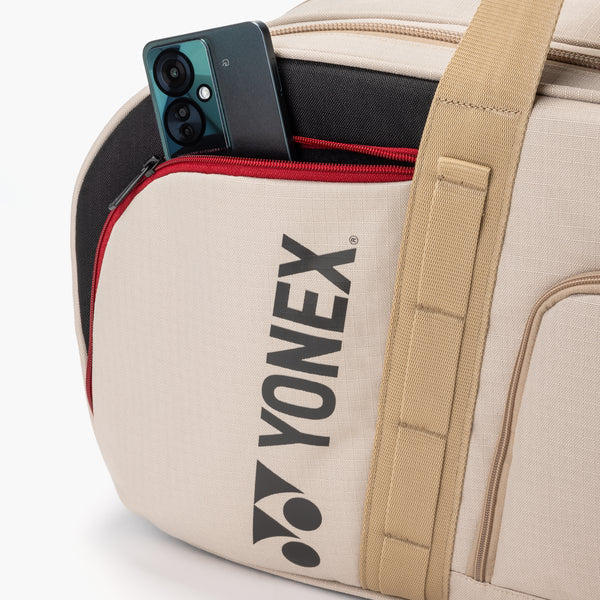 Yonex Gearlogic Tournament Tennis Bag Beige