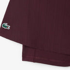 Lacoste Ultra Dry Tennis Heritage Ribbed Skirt