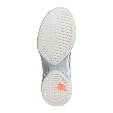 adidas Avacourt 3 Womens Tennis Shoe - White/Halo Blue/Beam Orange