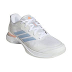 adidas Avacourt 3 Womens Tennis Shoe - White/Halo Blue/Beam Orange