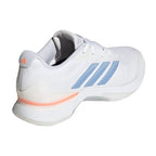 adidas Avacourt 3 Womens Tennis Shoe - White/Halo Blue/Beam Orange