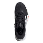 adidas Barricade 14 Men's Clay Tennis Shoe - Core Black/Zero Metallic/Lucid Red