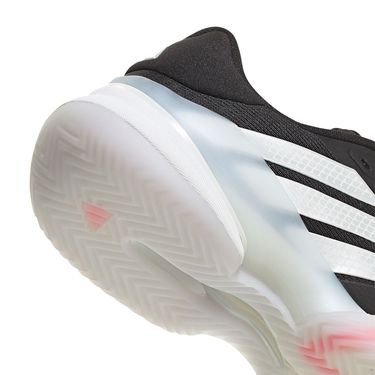 adidas Barricade 14 Men's Clay Tennis Shoe - Core Black/Zero Metallic/Lucid Red