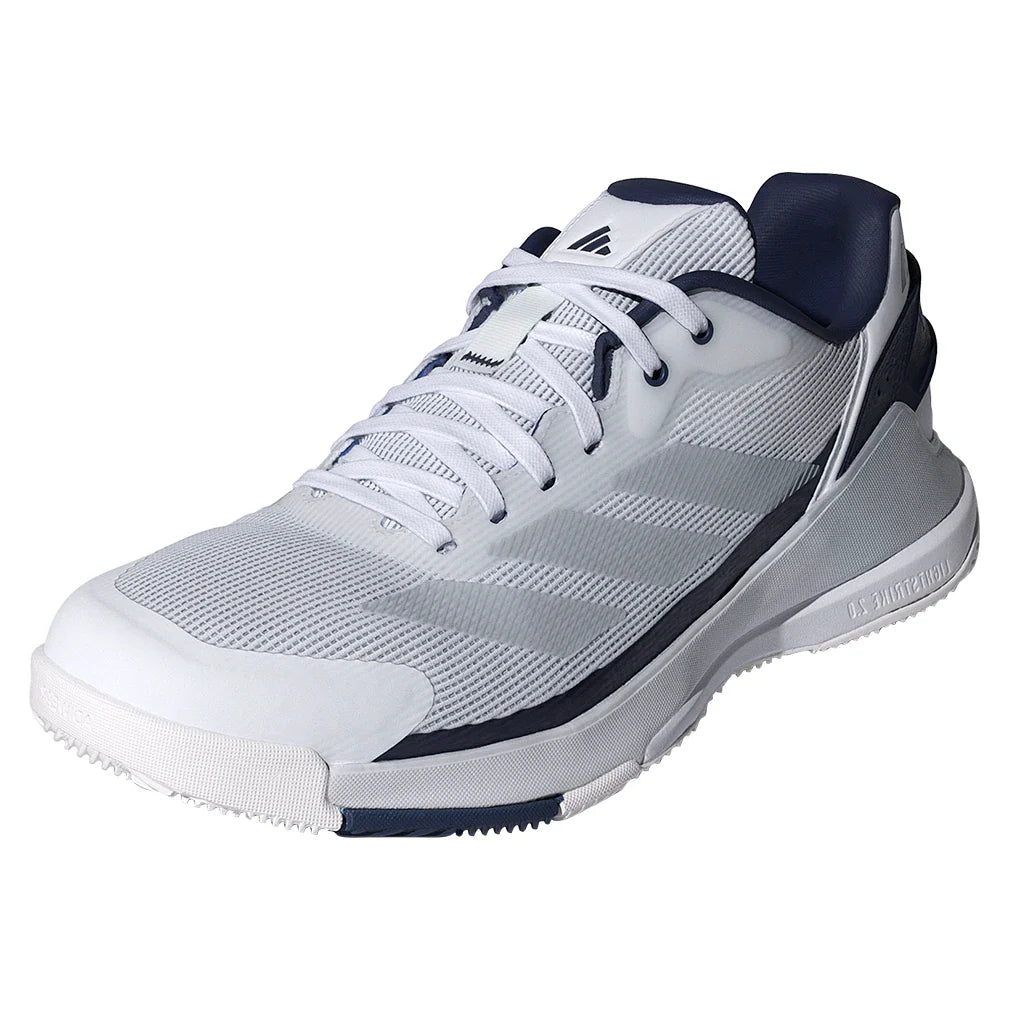 adidas Crazyquick LS Padel M Cloud White / Silver Metallic / Dark Blue