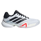 adidas Barricade 14 Mens Tennis Shoe - White/Core Black/Lucid Red