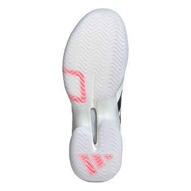 adidas Barricade 14 Mens Tennis Shoe - White/Core Black/Lucid Red