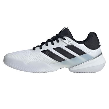 adidas Barricade 14 Mens Tennis Shoe - White/Core Black/Lucid Red
