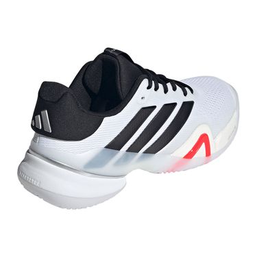 adidas Barricade 14 Mens Tennis Shoe - White/Core Black/Lucid Red