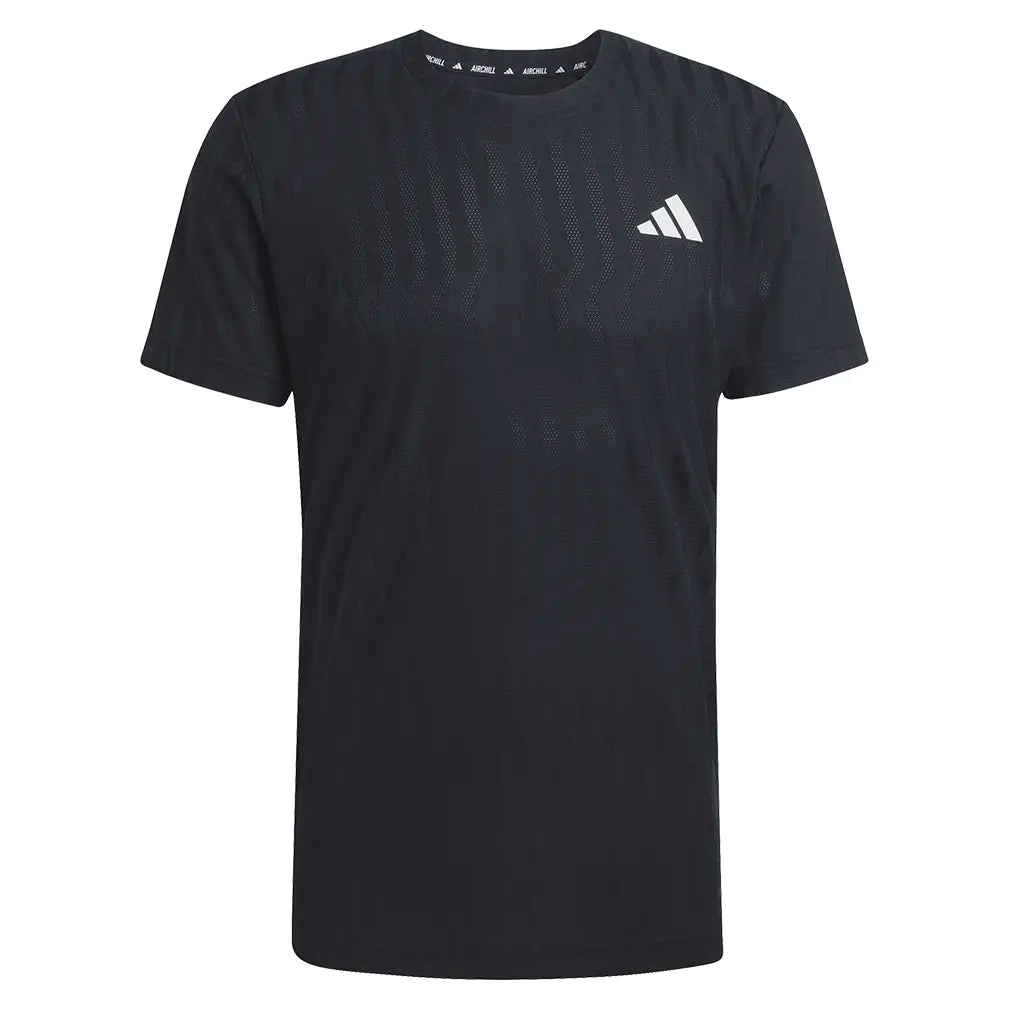 adidas Men's Freelift Tennis Tee Black