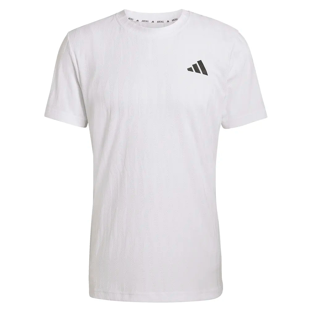 adidas Men's Freelift Tennis Tee White